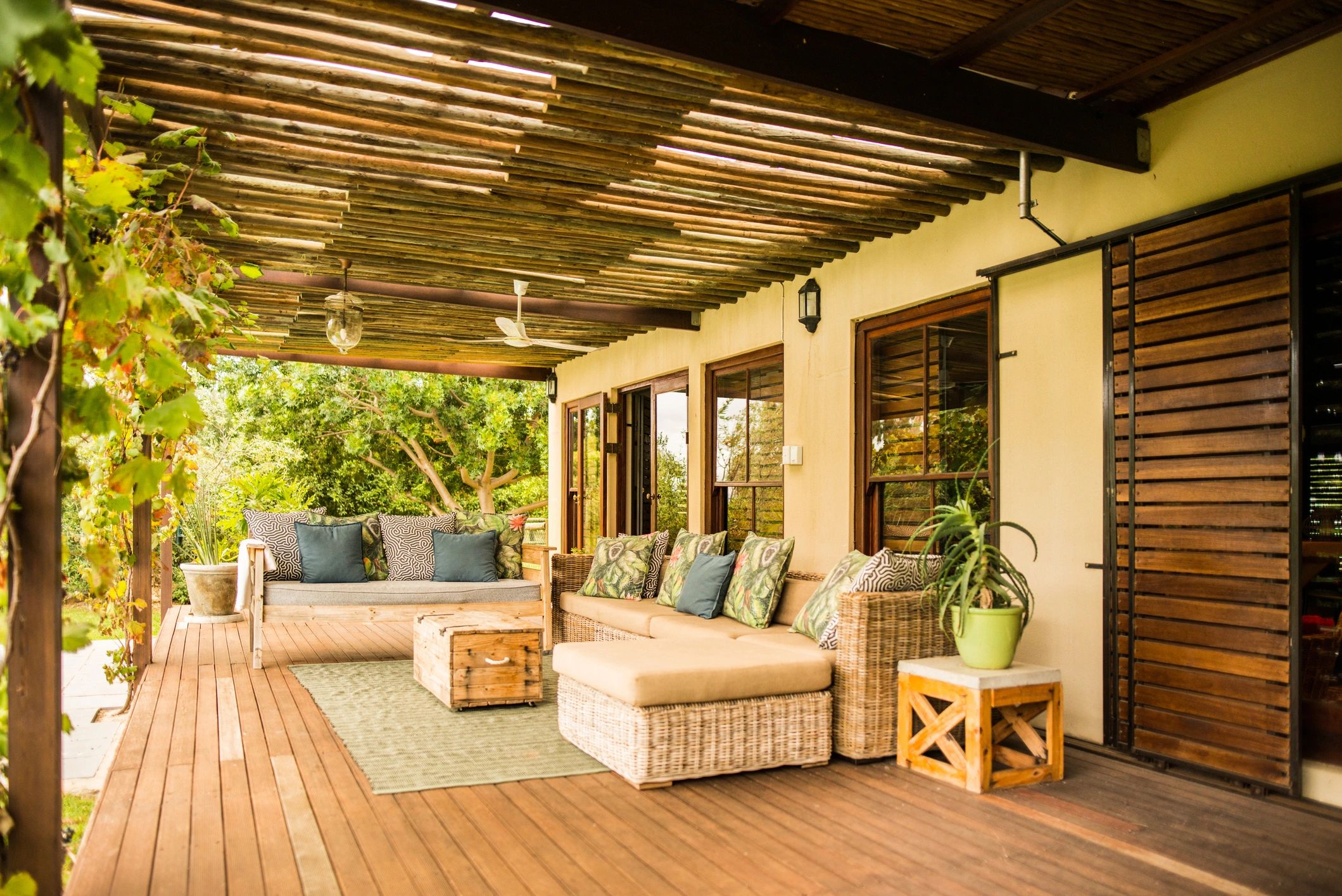 patio outdoor living space